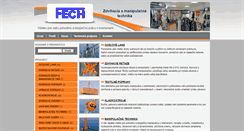 Desktop Screenshot of fech.sk